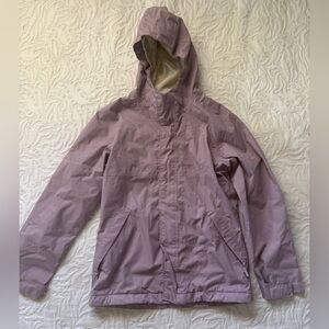 The North Face Light Purple Hooded Jacket